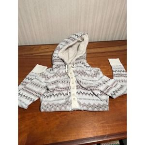 Abercrombie and Fitch Long Sleeve Hooded Romper Multicolor Womens Size XS